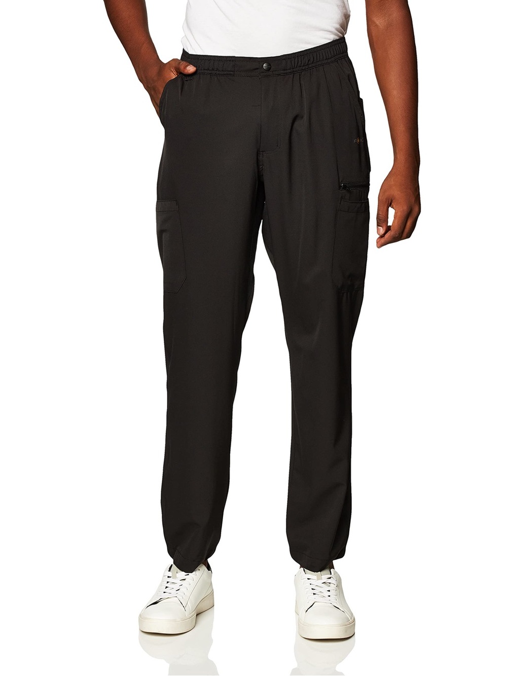 NEW Carhartt Men's Force Modern Fit Twill Straight Leg Black Pants Size L Tall